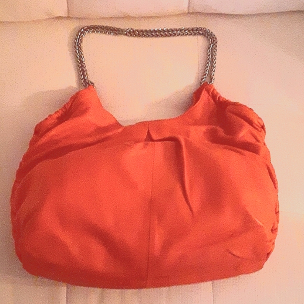 Elie Tahari hobo bag in orange